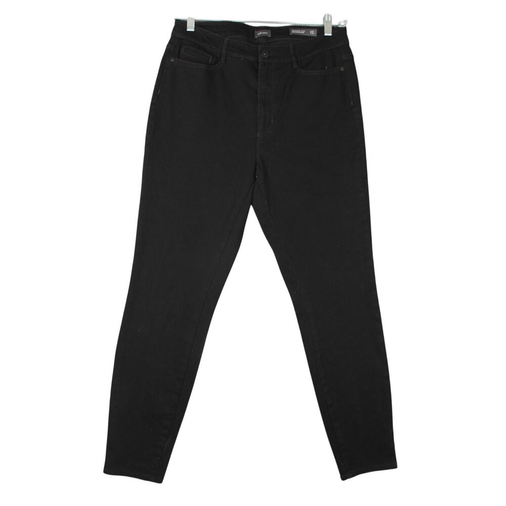 J. Jill Denim Premium Flex Hi Rise Leggings Black Size 12 Womens